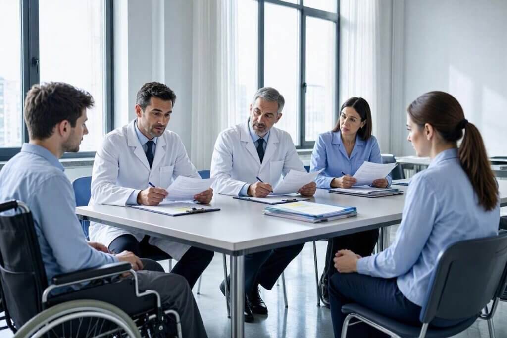 Persona con disabilità in UVM